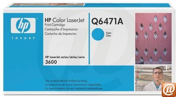 Q6471A - Cartucho de toner original HP Ciano para LaserJet Color 3600 (4000 pginas)